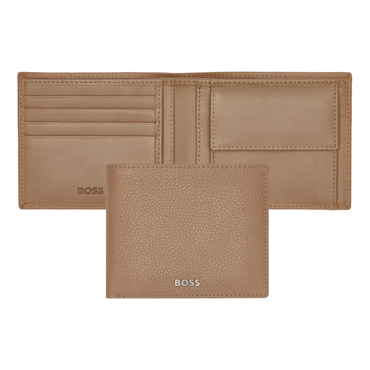 Hugo Boss Classic Granulated Camel Money-portemonnee HLM416X