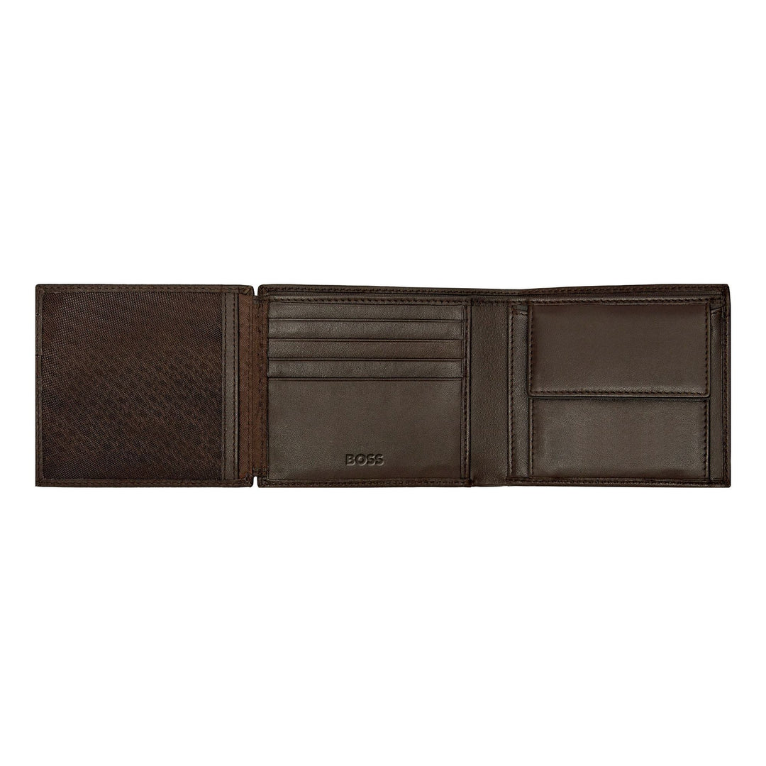 Hugo Boss Geldbrieftasche mit Klappe Classic Smooth Brown HLN403Y