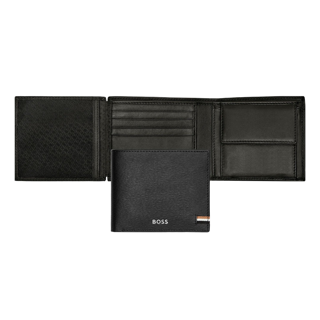 Hugo Boss Money wallet with flap Iconic Black HLN421A