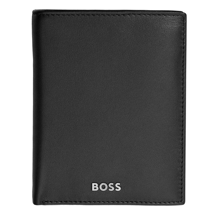 Hugo Boss Vertical wallet with flap Classic Smooth Black HLO403A