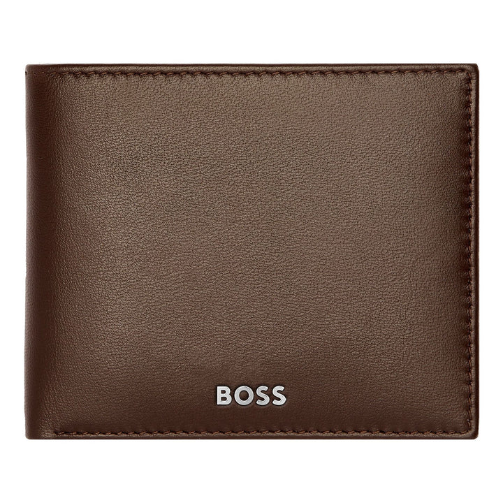 Hugo Boss Flap Wallet Classic Smooth Brown HLY403Y