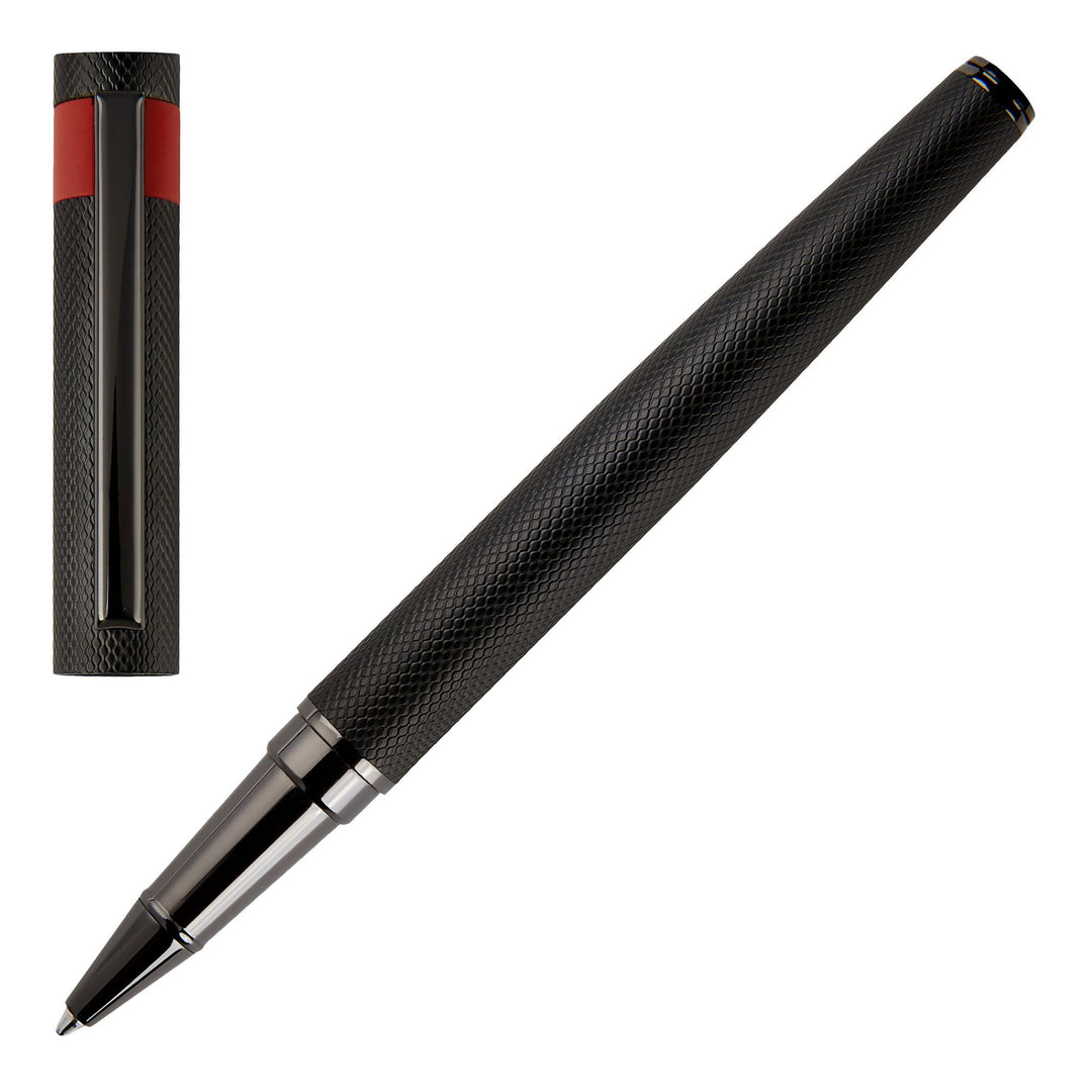 Hugo Boss Loop Rollerball Pen Diamant Zwart HSW3675A