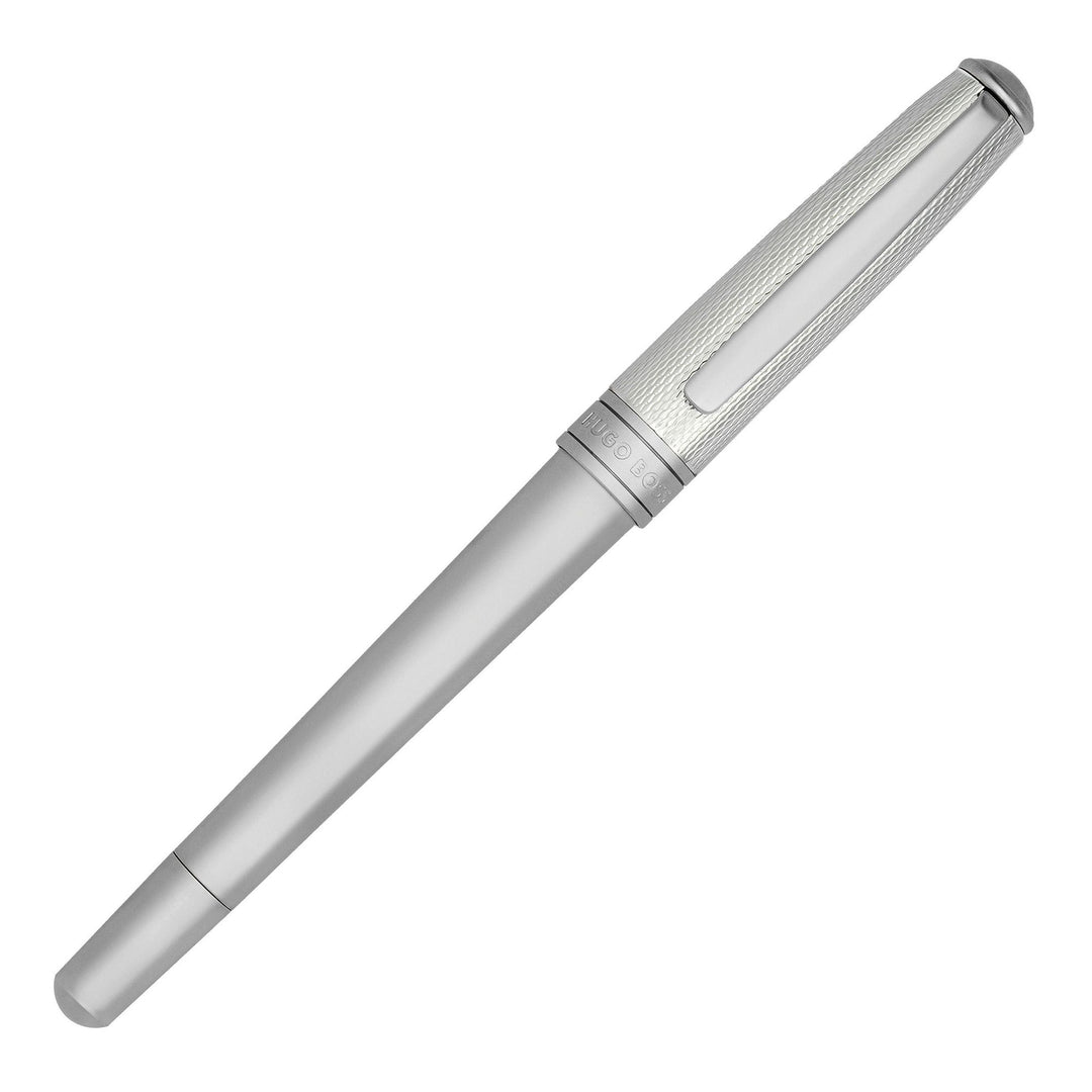 Hugo Boss Essential Metalen Rollerball Pen Zilver HSY4875C