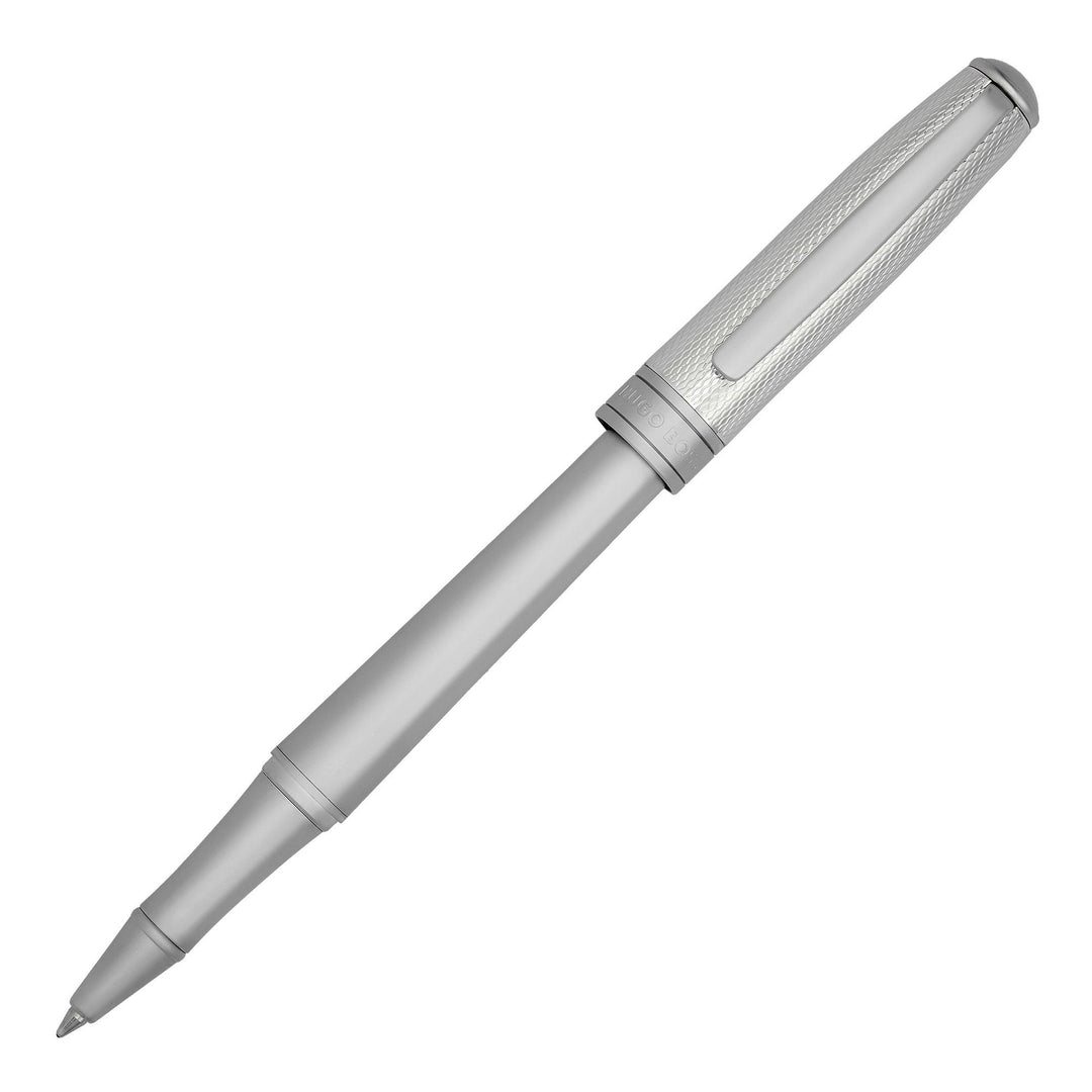 Hugo Boss Essential Metalen Rollerball Pen Zilver HSY4875C
