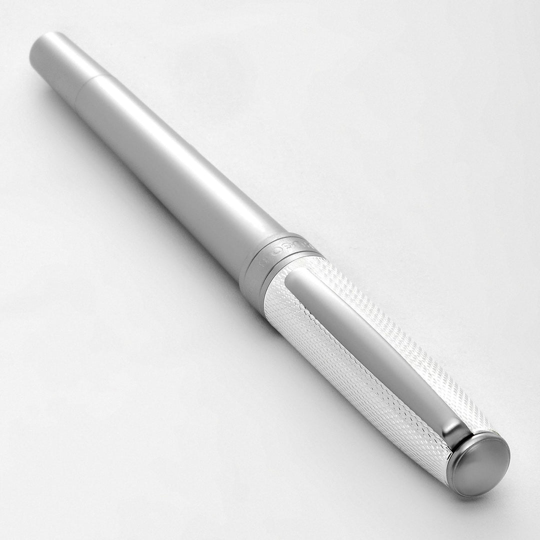 Hugo Boss Essential Metalen Rollerball Pen Zilver HSY4875C