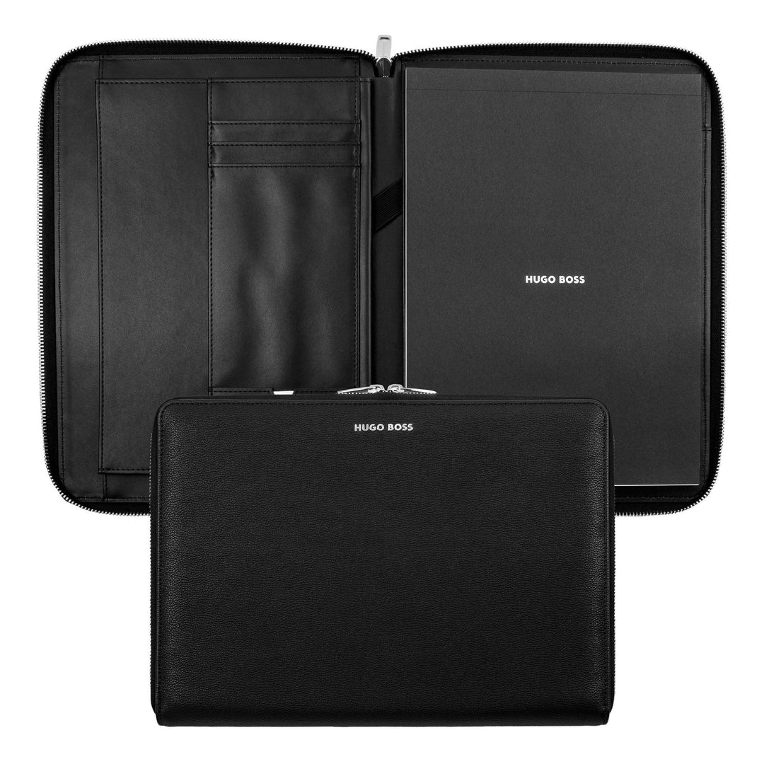 Hugo Boss A4 Zip Konferenzmappe Pure Iconic Black HTA410A