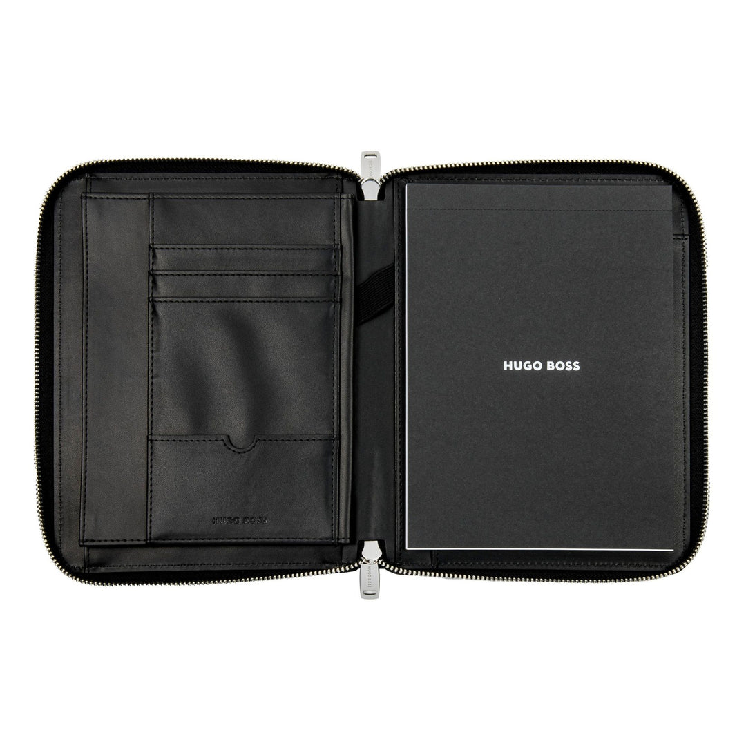 Hugo Boss A5 Conferentiemap Puur Iconisch Zwart HTM410A