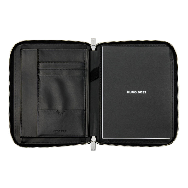 Hugo Boss A5 Conferentiemap Puur Iconisch Zwart HTM410A