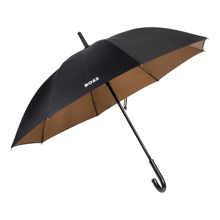 Hugo Boss City Iconic Umbrella Black HUN321A