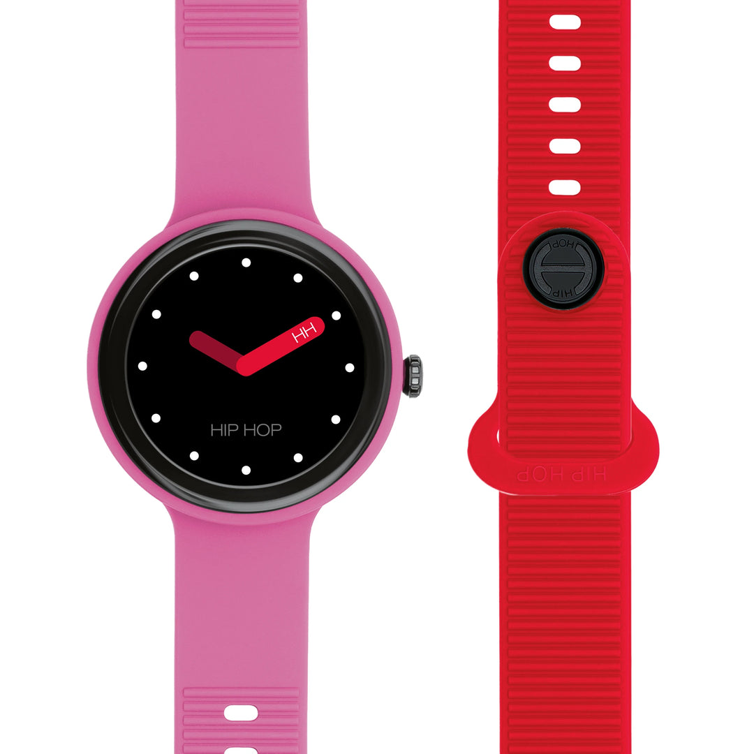 Hip-Hop-Smartwatch Pink Bubble/Red Hero.Next 41 mm HWU1312