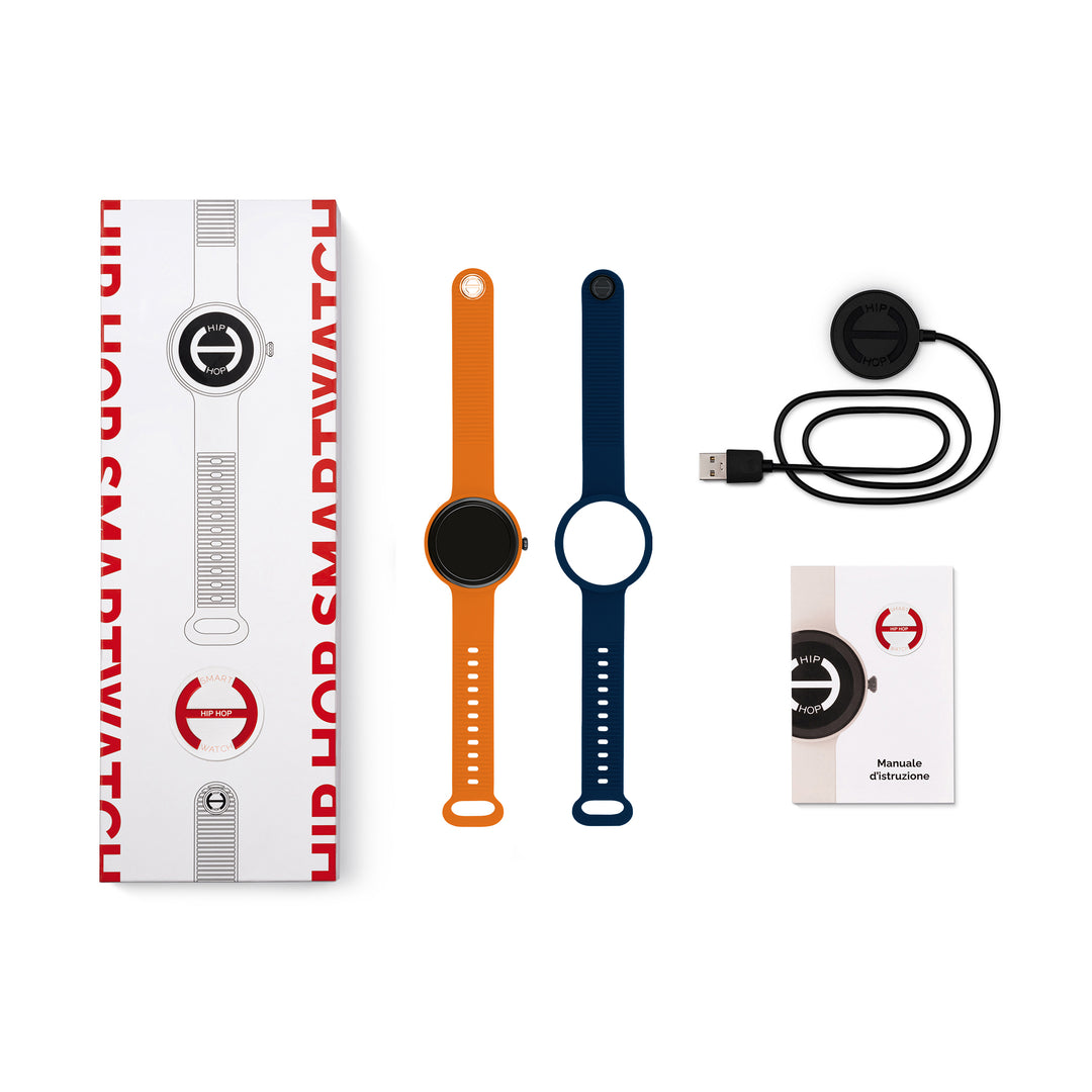 Hip-Hop-Smartwatch Hero.Next Orange/Deep Blue 41 mm HWU1314