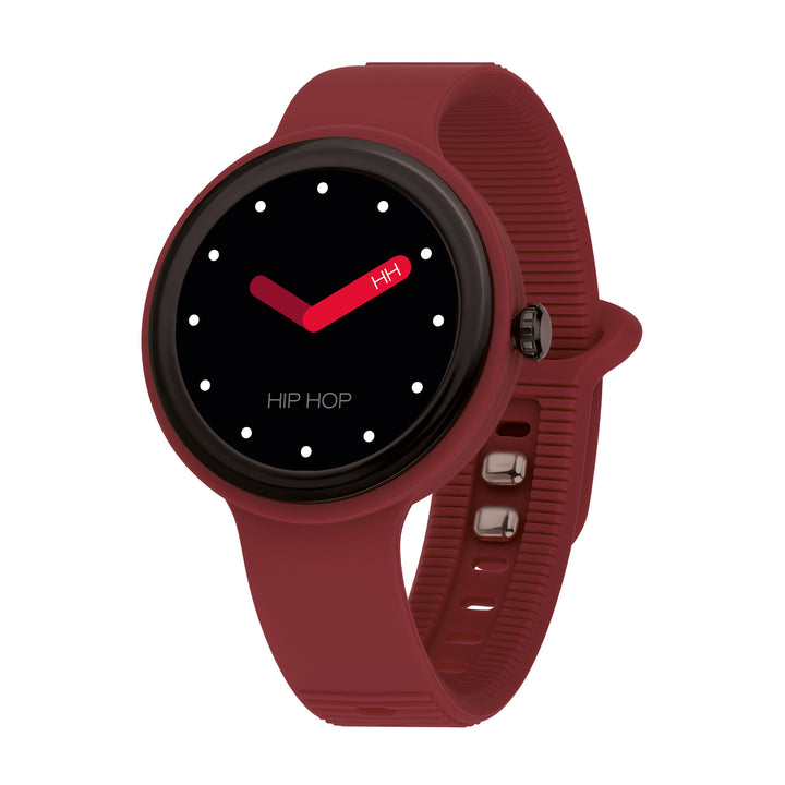 Hip Hop smartwatch Bordeaux/Lichtblauw Hero.Next 41mm HWU1316