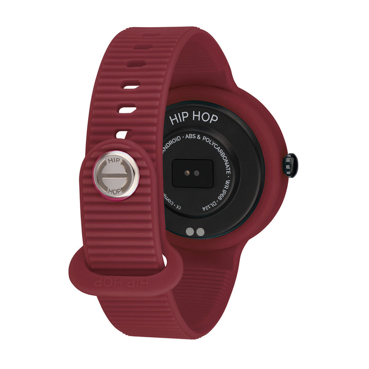 Hip Hop smartwatch Bordeaux/Lichtblauw Hero.Next 41mm HWU1316