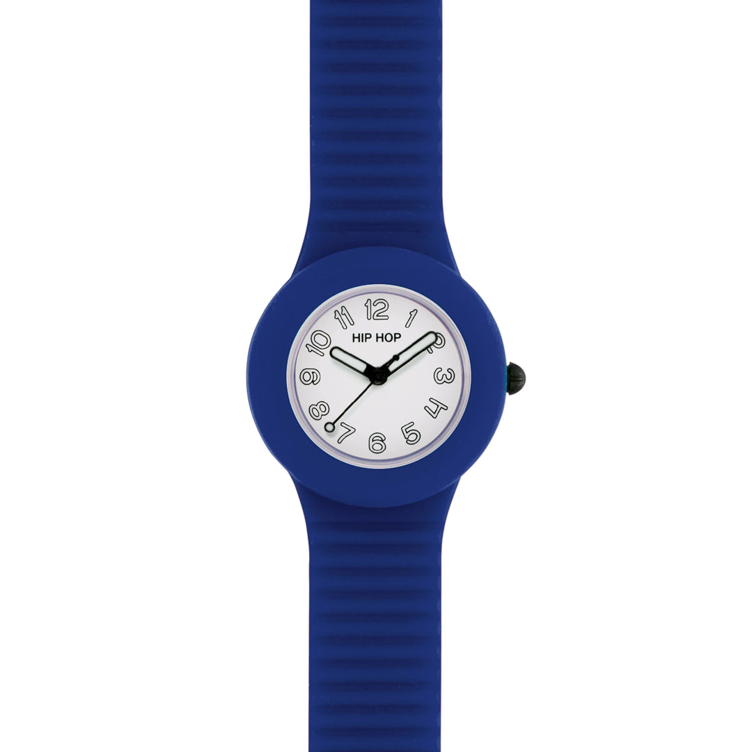 Hip Hop horloge Electric Blue Numbers Collection 32mm HWU1331