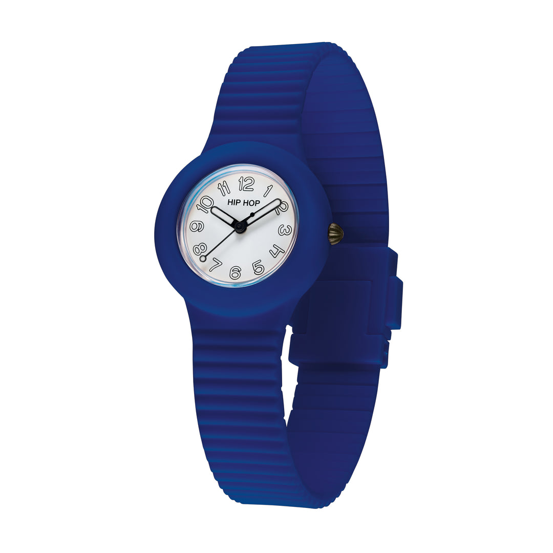 Hip Hop horloge Electric Blue Numbers Collection 32mm HWU1331