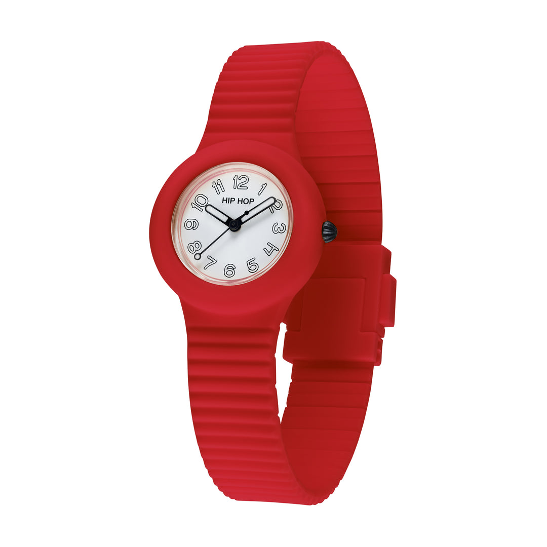 Hip-Hop-Uhr Red Numbers Collection 32 mm HWU1332