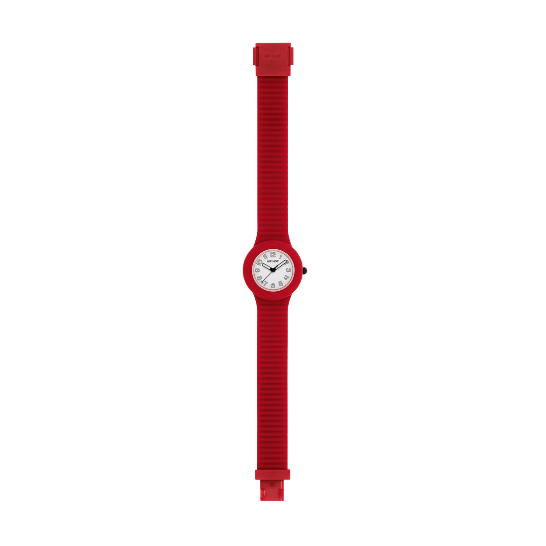 Hip-Hop-Uhr Red Numbers Collection 32 mm HWU1332