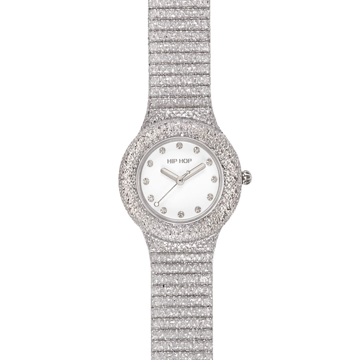 Hip Hop horloge Silver Shimmer Crush 32mm HWU1336