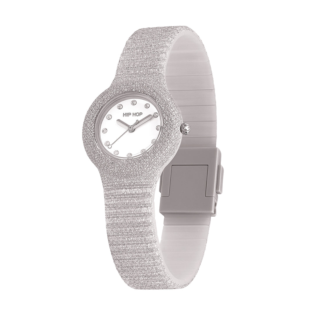 Hip Hop horloge Silver Shimmer Crush 32mm HWU1336