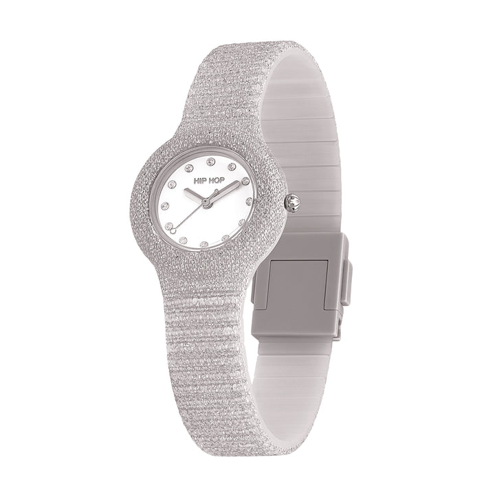 Hip Hop horloge Silver Shimmer Crush 32mm HWU1336
