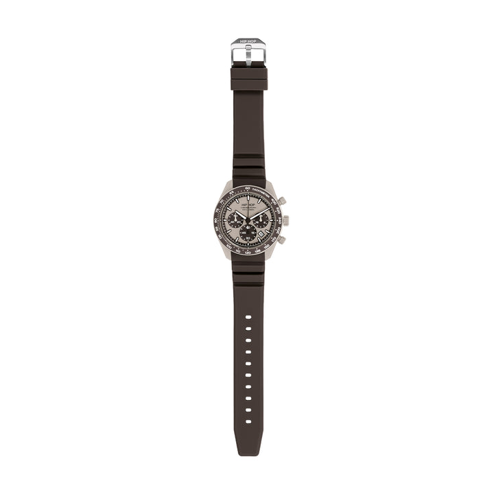 Montre Hip Hop Marron collection XT10 42mm HWU1348