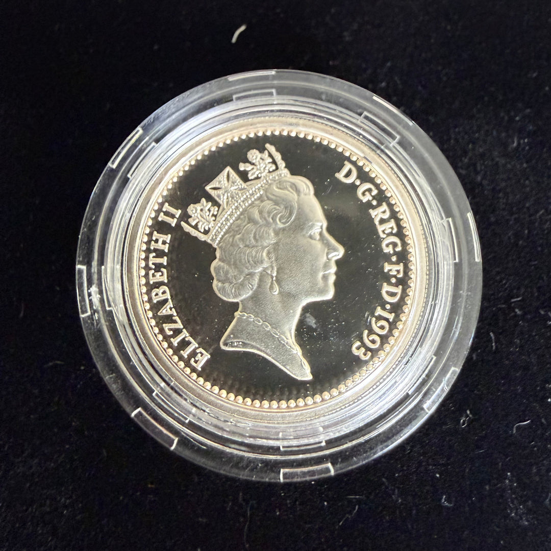 1 pièce en argent sterling 1993 Monnaie royale