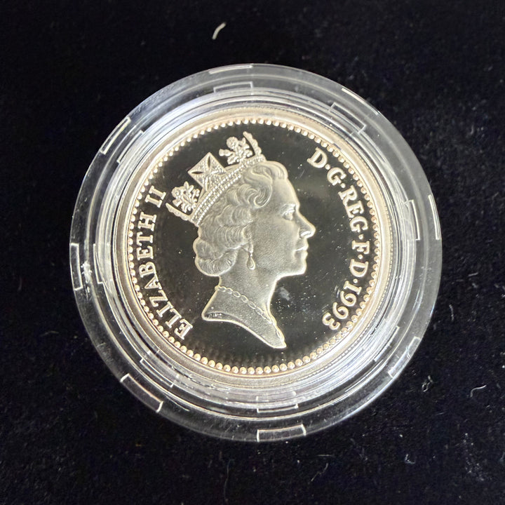 1 pièce en argent sterling 1993 Monnaie royale