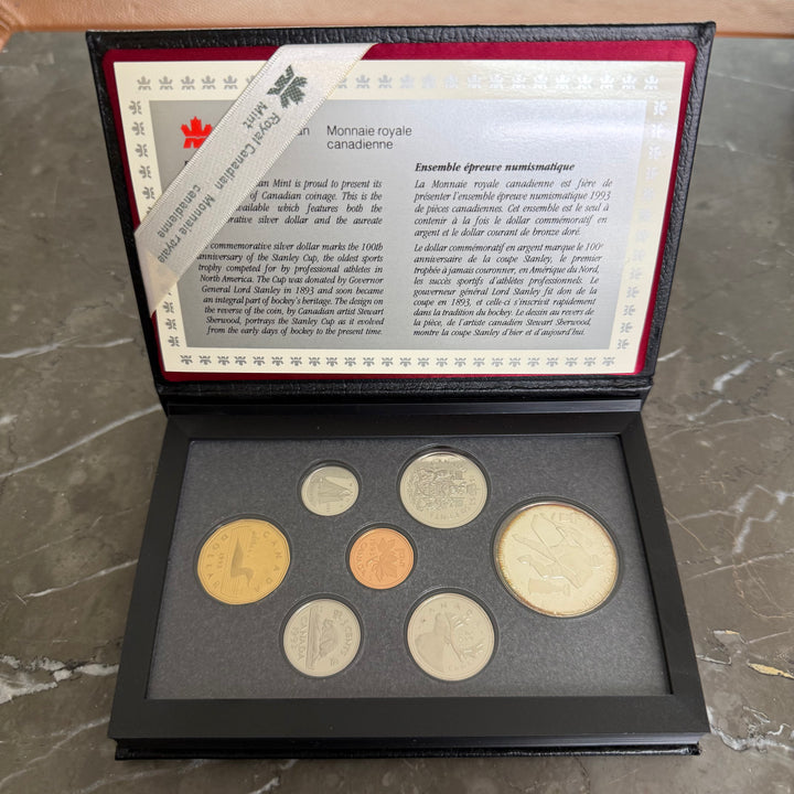 Royal Canadian Mint 1993 Kanada Münzset