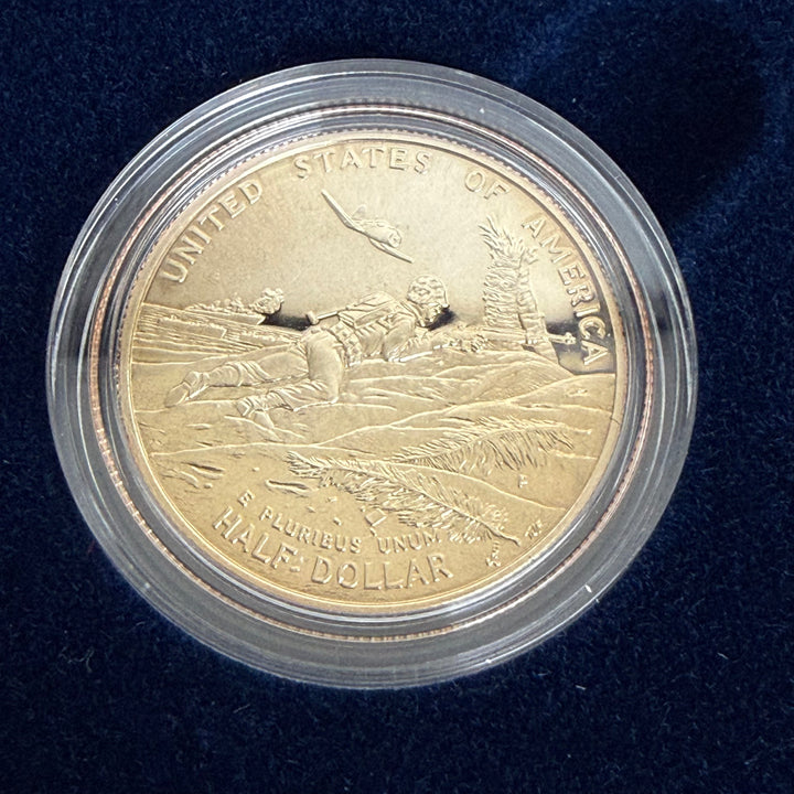 United States 50th Anniversary World War II Silver Coin Set