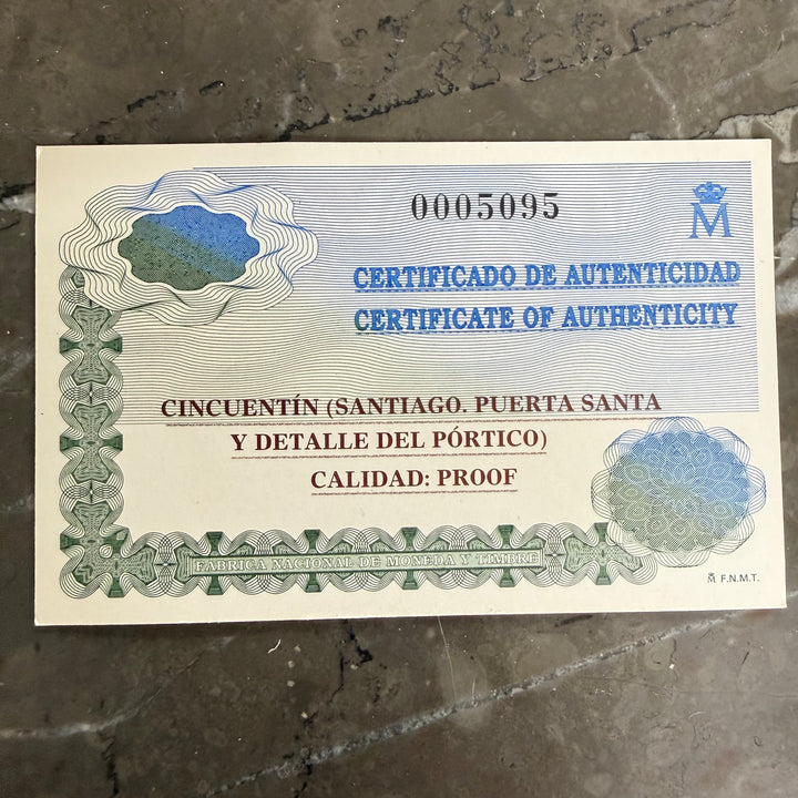 Cinquentín 10000 Peseta&