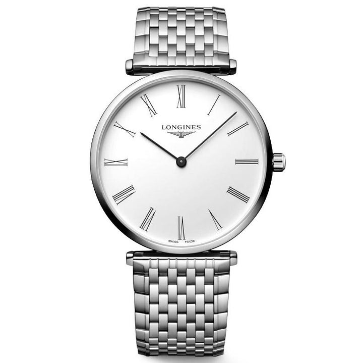 Montre Longines La Grande Classique De Longines 38mm acier quartz blanc L4.866.4.11.6