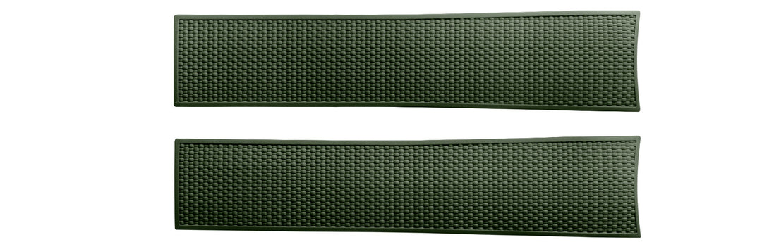 Bracelet Longines caoutchouc vert 21/19 pour Hydroconquest L682158036