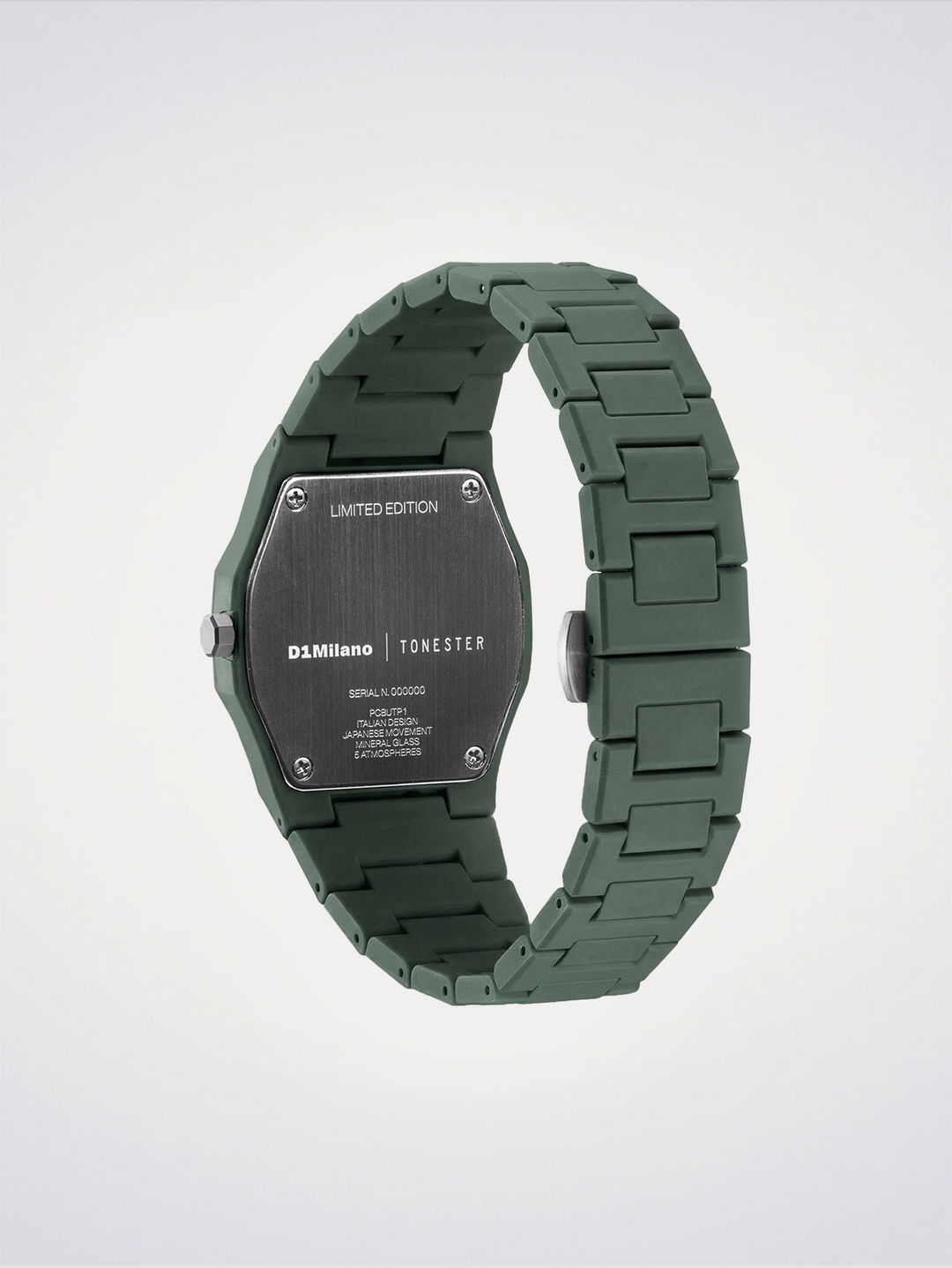 D1 Milano D1 x Tonester : Montre Love &amp; Sins édition limitée 40,5 mm D1-PCBUTP4