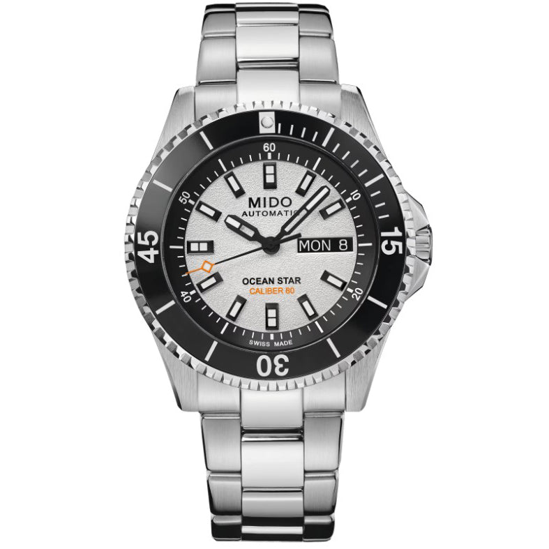 Montre Mido Ocean Star 200 41mm argent automatique acier M026.930.11.011.00