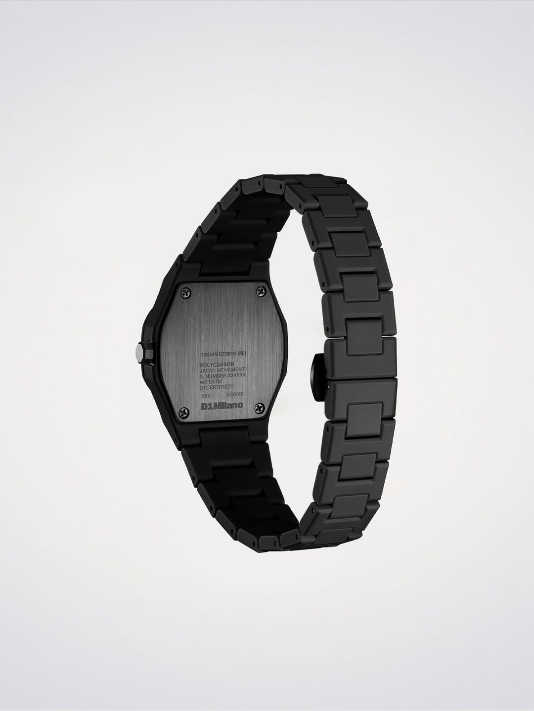 D1 Milano Dark Pulse polycarbonaat horloge 32 mm D1-NCBJ07