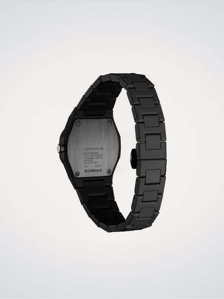 D1 Milano Dark Pulse polycarbonaat horloge 32 mm D1-NCBJ07