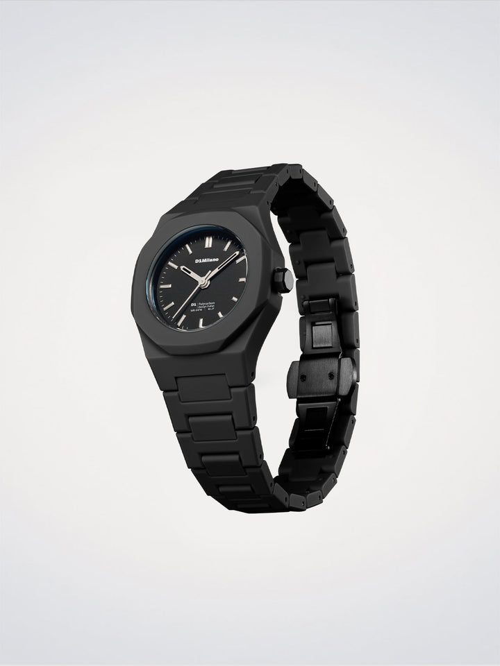 D1 Milano Dark Pulse polycarbonaat horloge 32 mm D1-NCBJ07