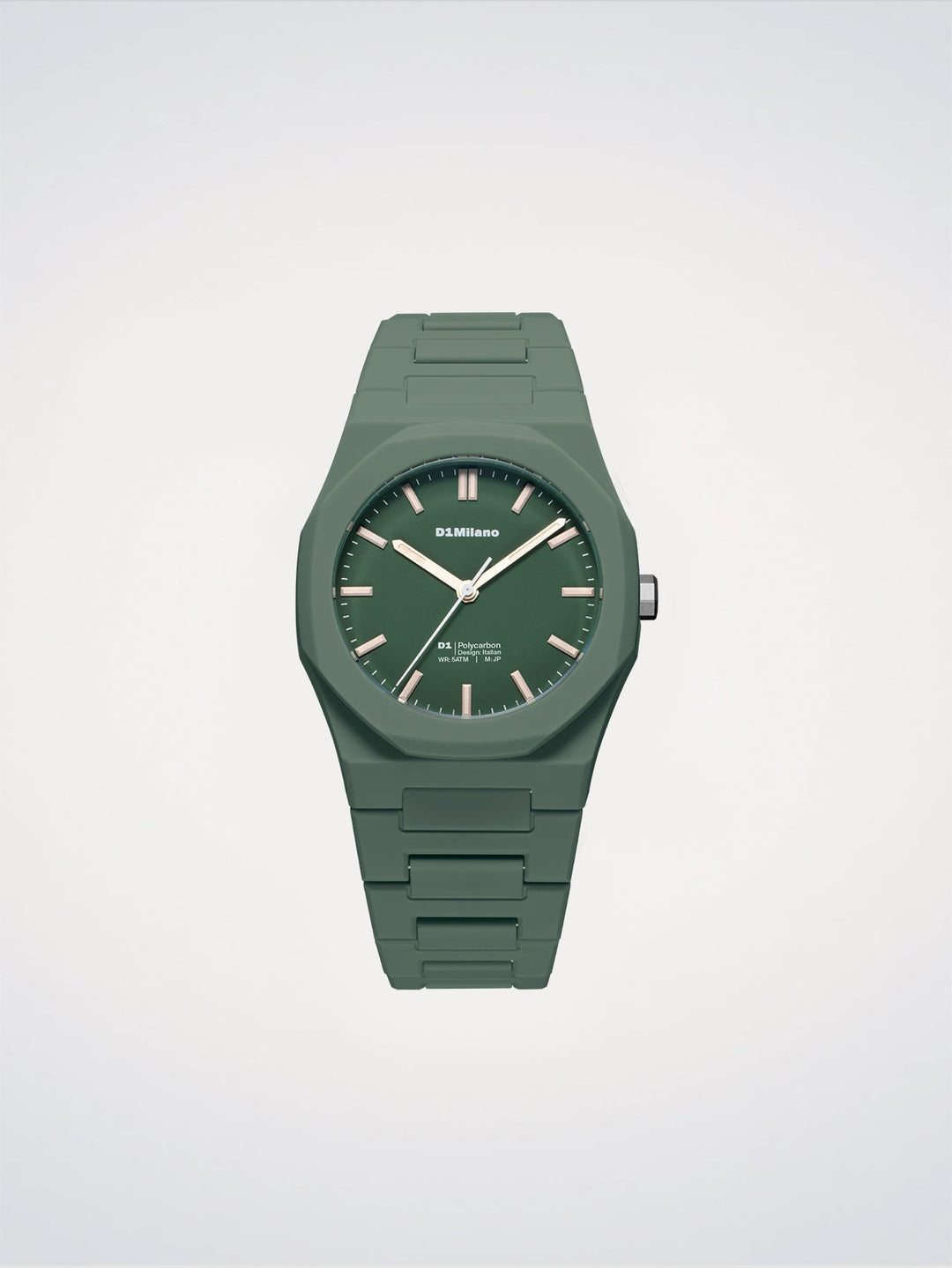 Montre D1 Milano Green Legacy en polycarbonate 40,5 mm D1-PCBJ42