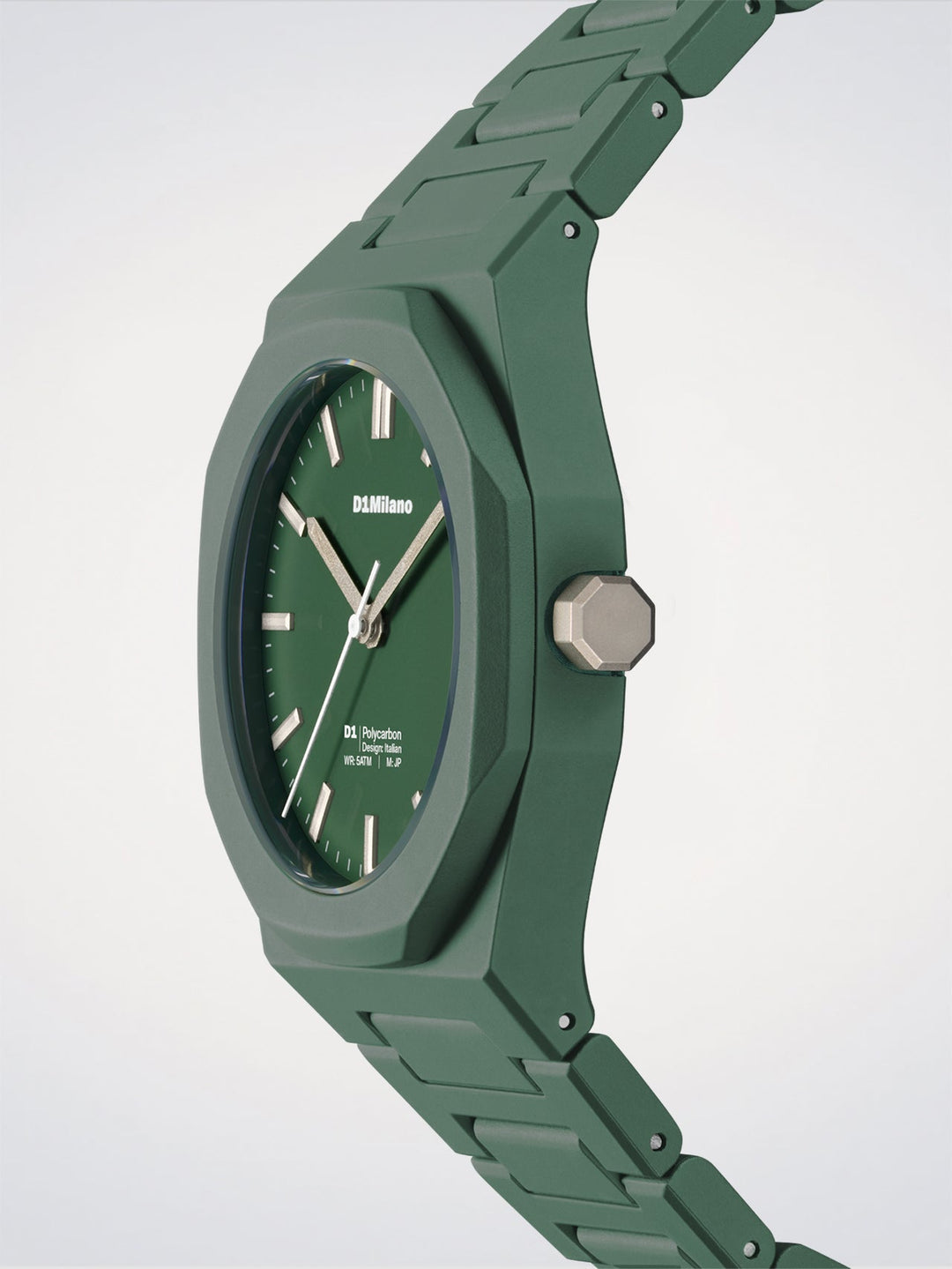 Montre D1 Milano Green Legacy en polycarbonate 40,5 mm D1-PCBJ42