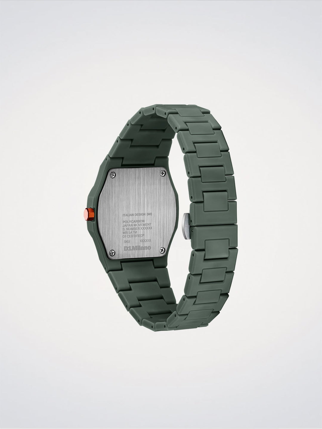 D1 Milano Alpha Contrast Polycarbon Uhr 40,5 mm D1-PCBJ48
