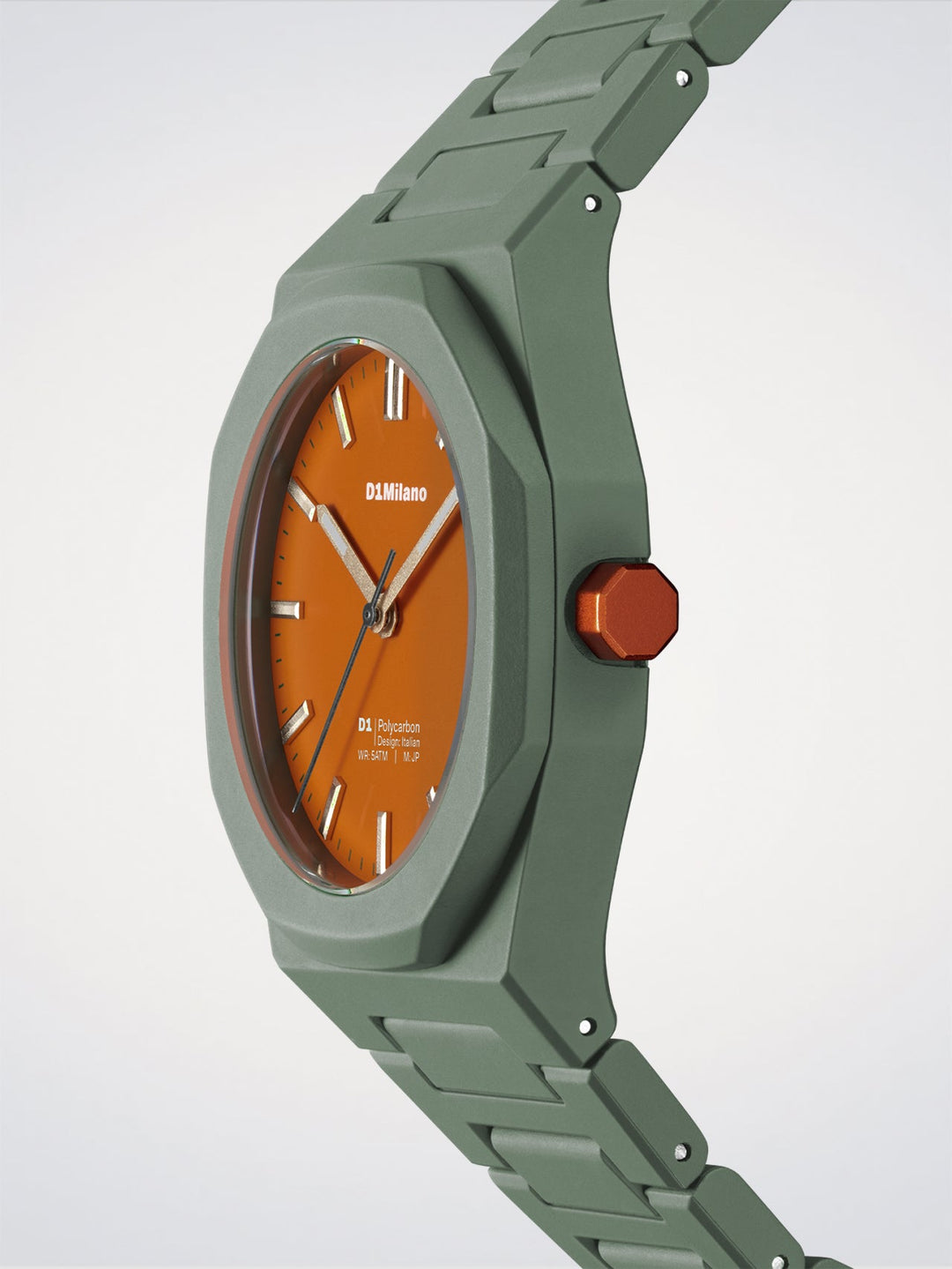 D1 Milano Alpha Contrast Polycarbon Uhr 40,5 mm D1-PCBJ48