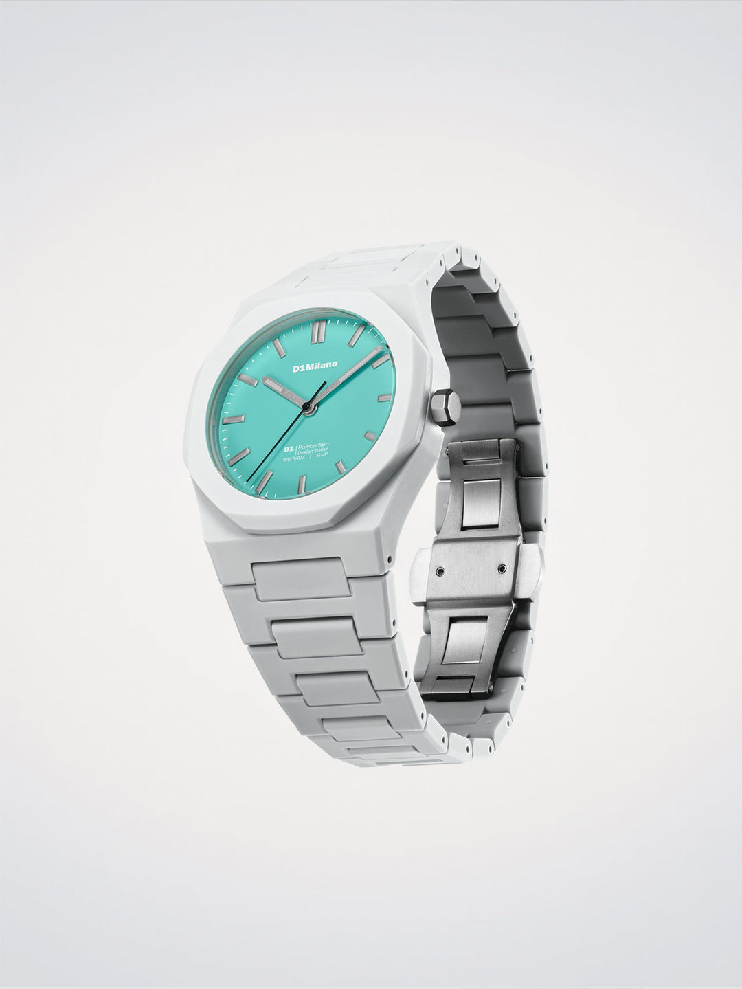 D1 Milano Binary Pulse Polykarbonuhr 40,5 mm D1-PCBJ49