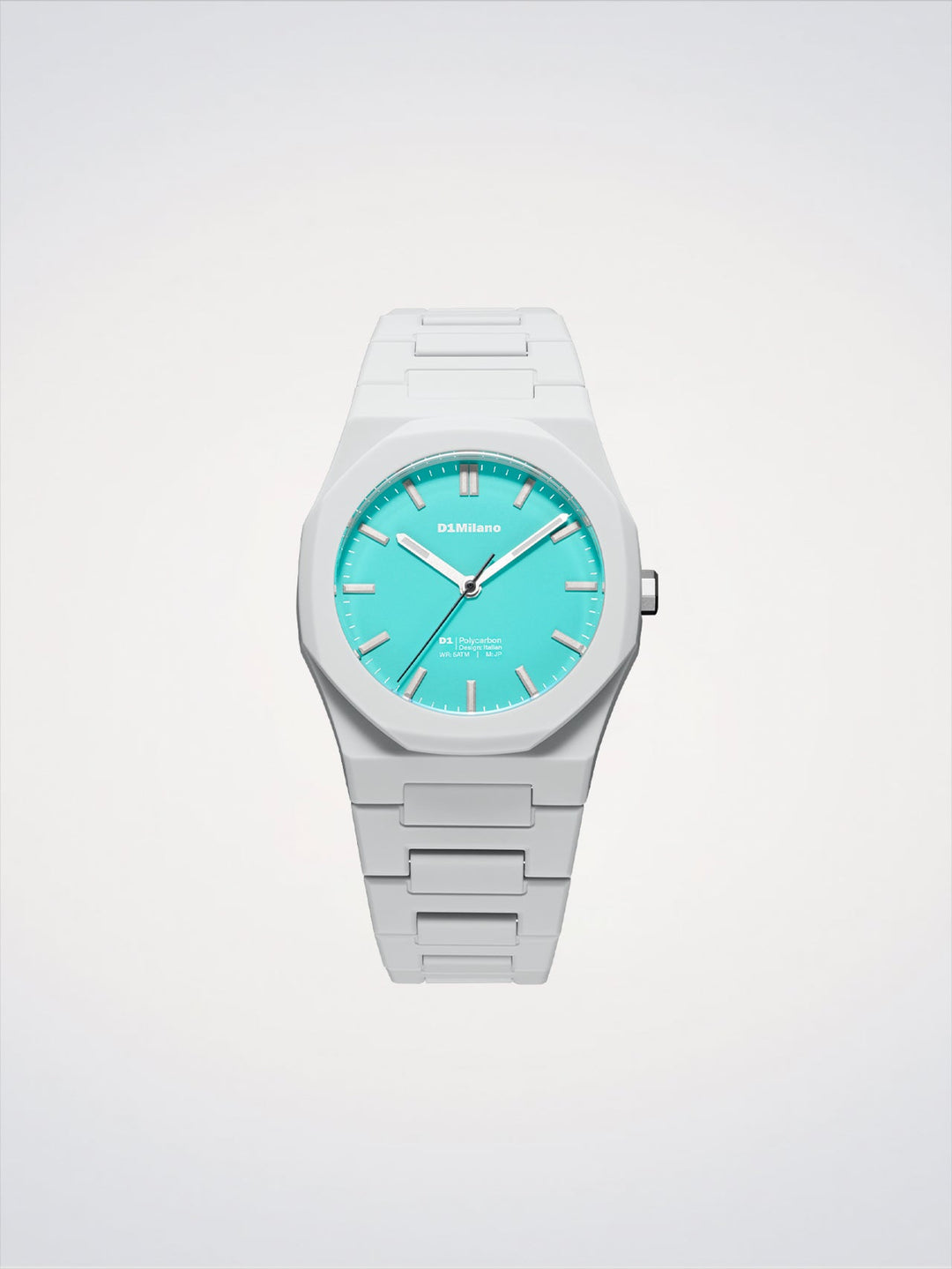 D1 Milano Binary Pulse Polykarbonuhr 40,5 mm D1-PCBJ49