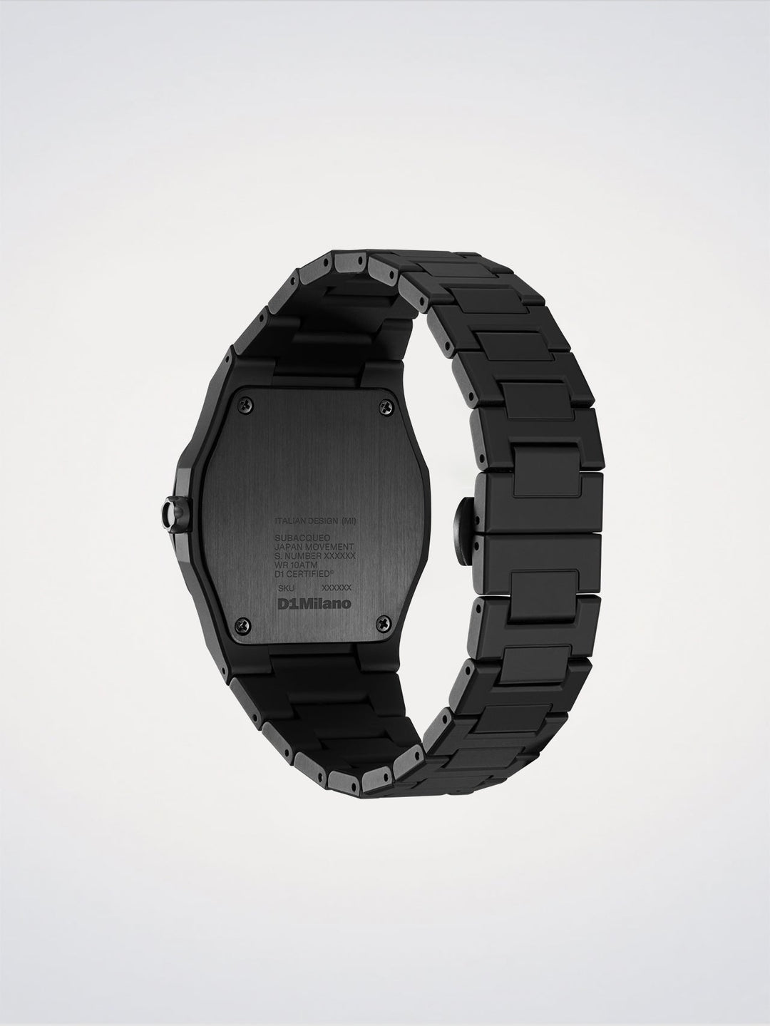 D1 Milano Carbon Duikhorloge Polycarbon 40,5 mm D1-PDBJ01