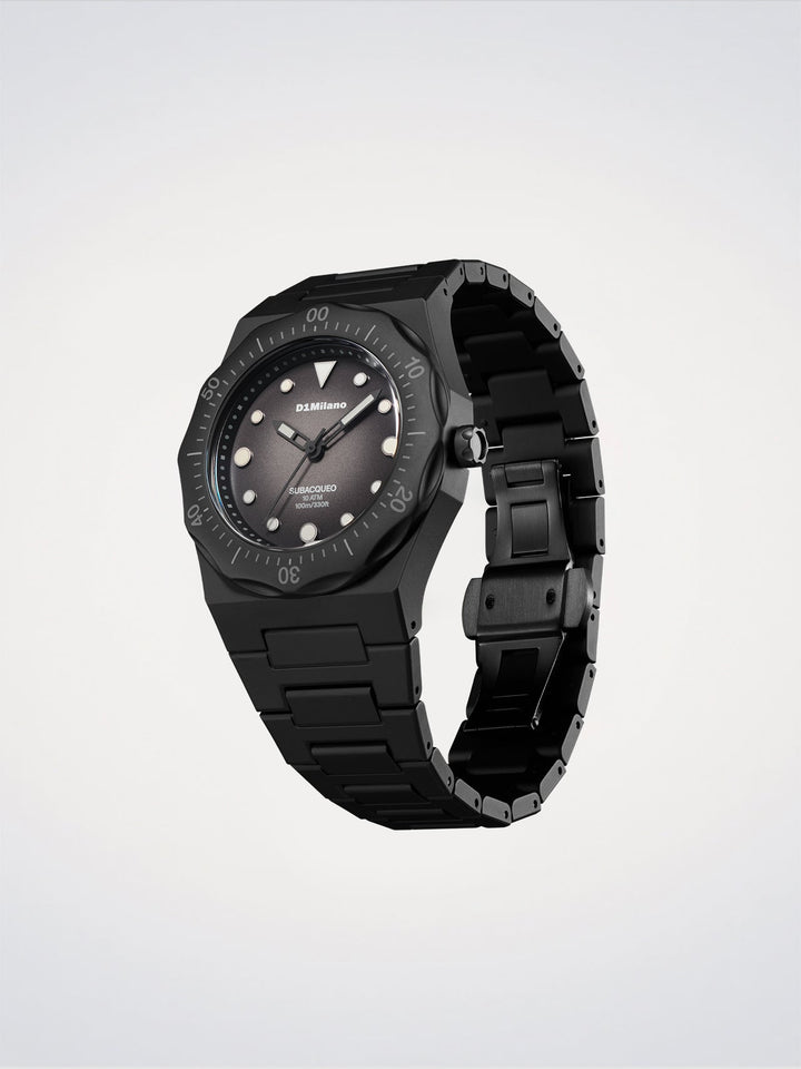 D1 Milano Carbon Duikhorloge Polycarbon 40,5 mm D1-PDBJ01