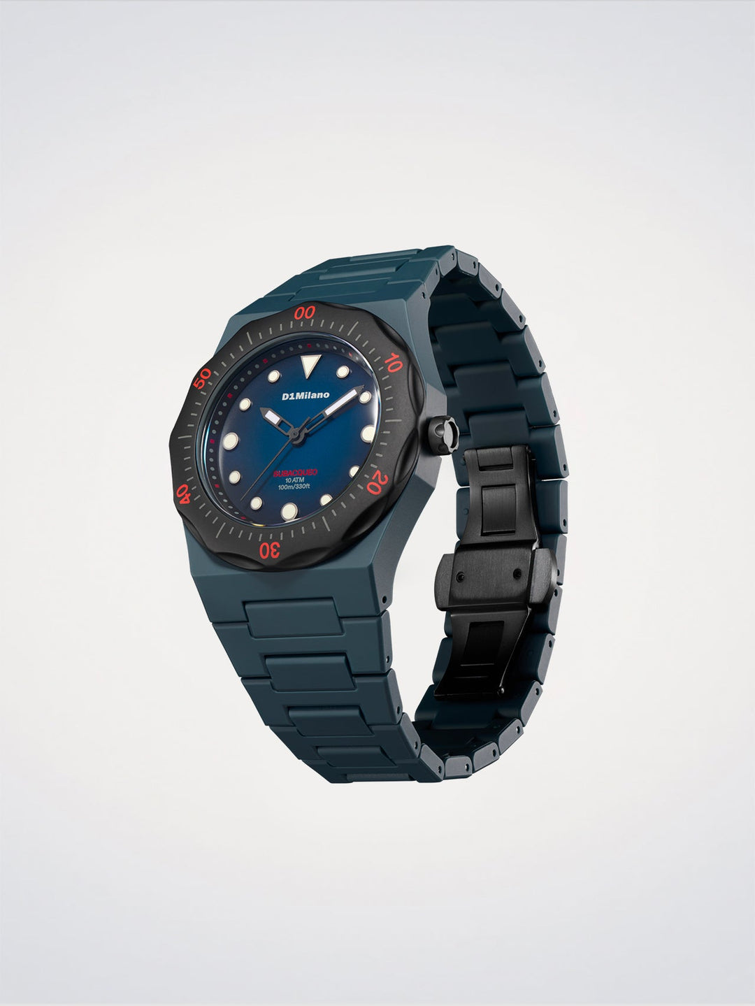 D1 Milano Drift Duikerhorloge Polycarbon 40,5 mm D1-PDBJ02