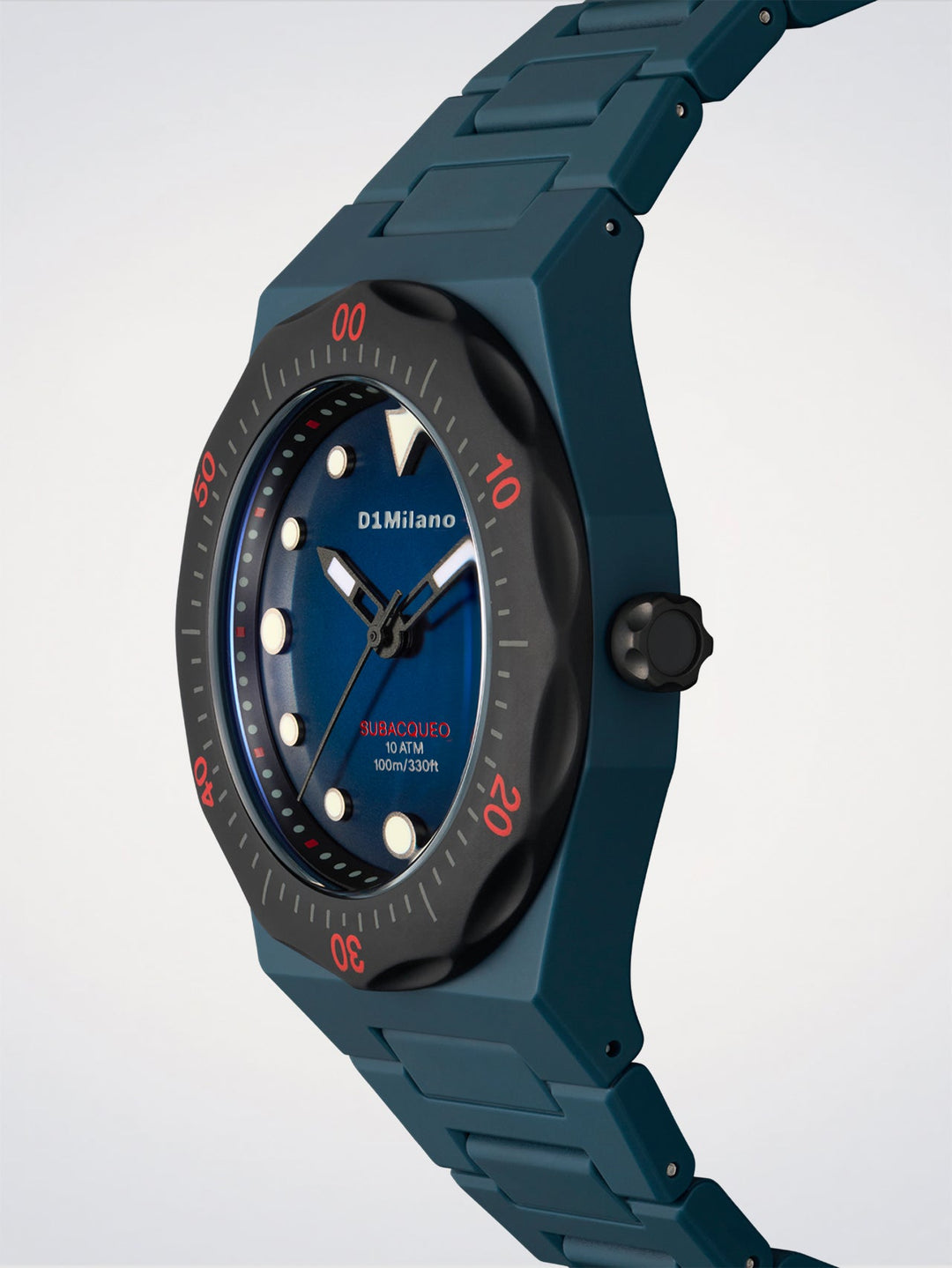 D1 Milano Drift Duikerhorloge Polycarbon 40,5 mm D1-PDBJ02