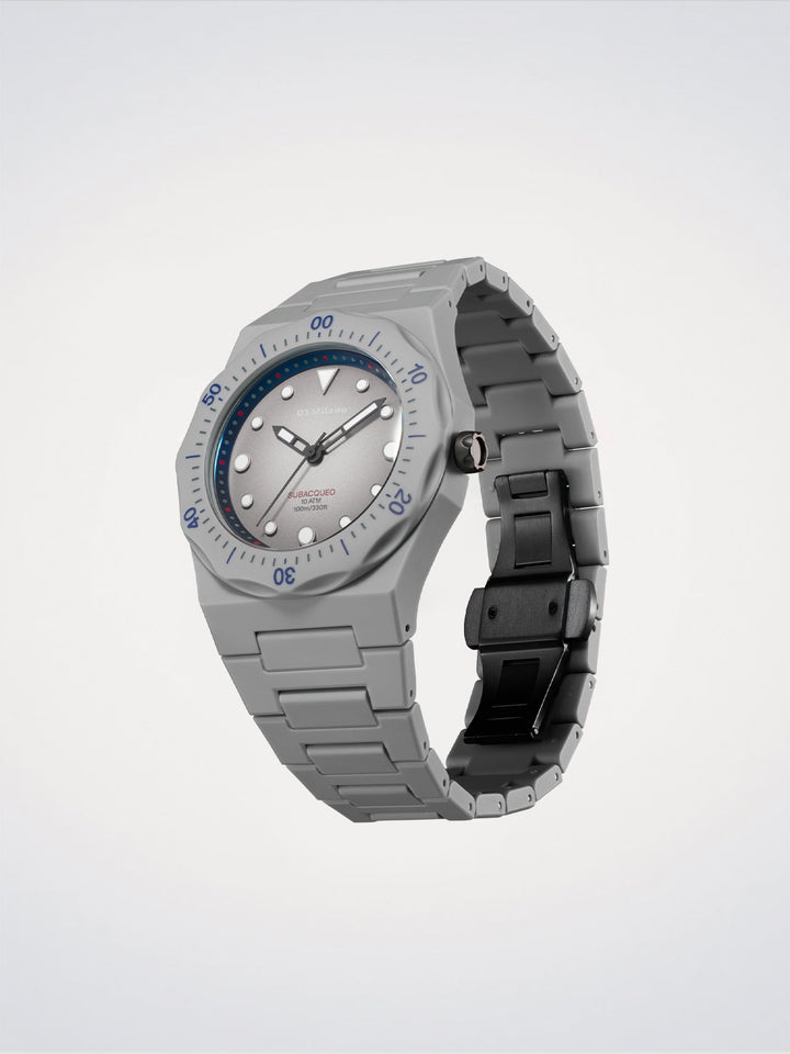 D1 Milano Steel Diver Watch Polycarbon 40.5 mm D1-PDBJ03