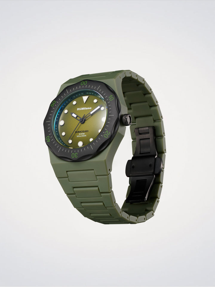 D1 Milano Lagoon duikhorloge polycarbonaat 40,5 mm D1-PDBJ04