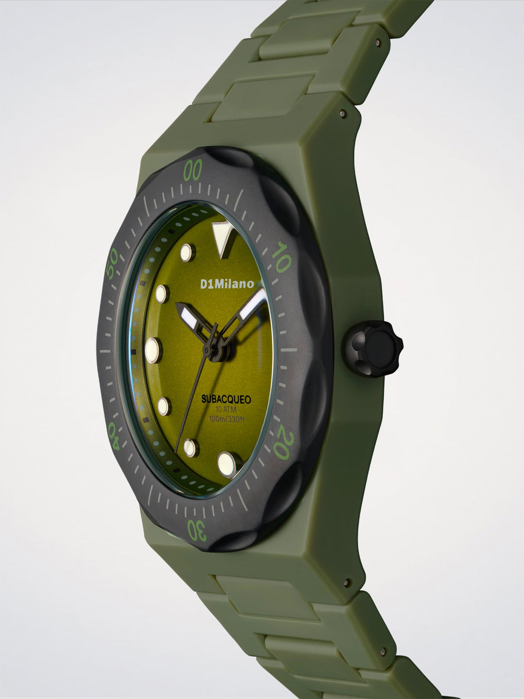 D1 Milano Lagoon duikhorloge polycarbonaat 40,5 mm D1-PDBJ04
